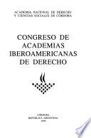 Congreso de Academias Iberoamericanas de Derecho