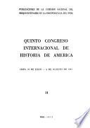 Congreso Internacional de Historia de América