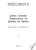 Congreso Internacional de Historia de América