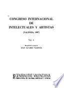 Congreso Internacional de Intelectuales y Artistas (Valencia, 1987)