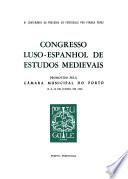 Congresso Luso-Espanhol de Estudos Medievais