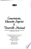 Conocimiento, educación superior y desarrollo nacional