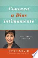 Conozca a Dios íntimamente