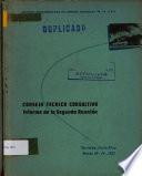 Consejo Tecnico Consultivo Informe de la Segunda Reunion