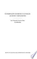 Conservación de bienes culturales