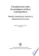 Consideraciones sobre los paradigmas jurídicos contemporáneos