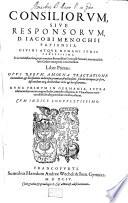 Consiliorum sive Responsorum libri tredecim