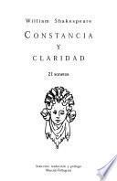 Constancia y claridad