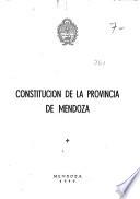 Constitución de la provincia de Mendoza