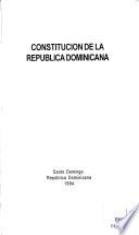 Constitución de la República Dominicana