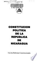 Constitución política de la República de Nicaragua