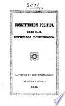 Constitución política de la República Dominicana