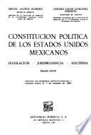 Constitución política de los Estados Unidos Mexicanos