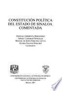 Constitución política del Estado de Sinaloa comentada