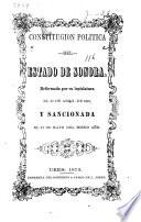 Constitución política del estado de Sonora
