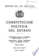 Constitución política del estado