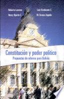 Constitución y poder político