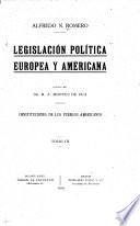 Constituciones de los pueblos americanos