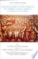 Constituciones y leyes políticas de América Latina, Filipinas y Guinea Ecuatorial