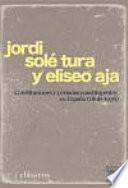Constituciones y períodos constituyentes en España (1808-1936)