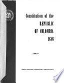 Constitution of the Republic of Colombia, 1886