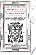 Constitutiones insignis Collegij Sancti Ildephonsi