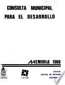 Consulta municipal para el desarrollo