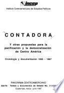 Contadora y otras propuestas para la pacificación y la democratización de Centro América