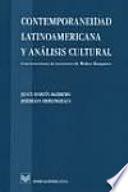 Contemporaneidad latinoamericana y análisis cultural