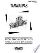 Conteo de población y vivienda 95: Tamaulipas