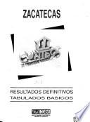 Conteo de población y vivienda 95: Zacatecas