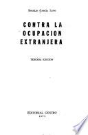 Contra la ocupación extranjera