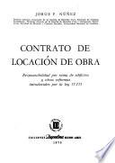 Contrato de locación de obra