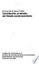 Contribución al estudio del estado social-autoritario
