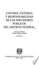 Control externo y responsabilidad de los servidores públicos del Distrito Federal