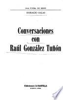 Conversaciones con Raúl González Tuñón