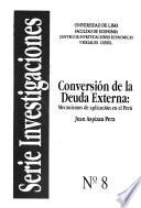 Conversión de la deuda externa