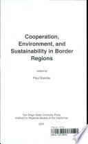 Cooperation, Environment, and Sustainability in Border Regions