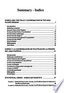 Corea Y la Coordinación de Políticas en la Región Del Asia Pacífico
