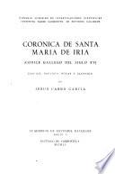 Corónica de Santa María de Iria