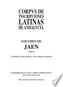 Corpus de inscripciones latinas de Andalucia: pt. 1-2 Jaen