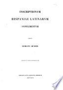 Corpus inscriptionum Latinarum: Inscriptiones Hispaniae Latinae