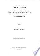Corpvs inscriptionvm Latinarvm