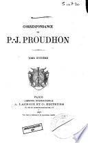 Correspondance de P.-J. Proudhon