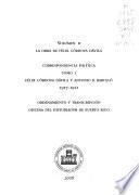 Correspondencia política: 1917-1921