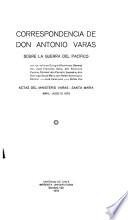 Correspondencia sobre la guerra del Pacífico