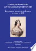 Correspondencia sobre los matrimonios españoles