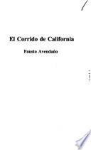 Corrido de California : Three act play