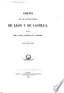 Cortes de los antiguos reinos de León y de Castilla