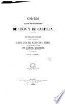 Cortes de los antiguos reinos de Leon y de Castilla